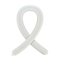 White Standard Cattex 350 Latex Balloons 100Ct