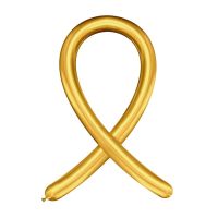 Gold Chromium Cattex 260 Latex Balloons 50ct