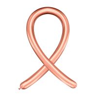 Rose Gold Chromium Cattex Latex Balloon 50ct