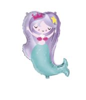 Mermaid 29" Supershape Foil Balloon 