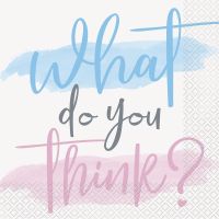 Gender Reveal Party Napkins 16ct