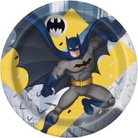 Batman 9" Plates 8ct