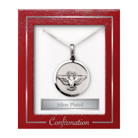 Confirmation Silver Plated Holy Spirit Necklet