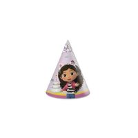 Gabby's Dollhouse Paper Hats 6Ct