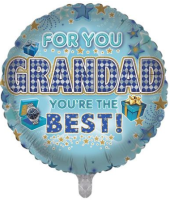 Grandad You're The Best 18" Foil Balloon