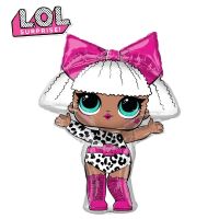 LOL Surprise Diva 36" Supershape Foil Balloon (unpackaged)