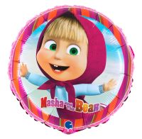 Masha and the Bear !8" Foil Balloon