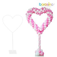  Metal Balloon Heart Stand 2.4m