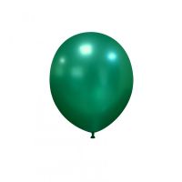 6" Metal Green Latex 100Ct