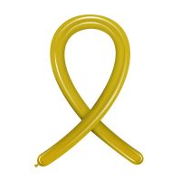 Gold Metallic Cattex 260 Latex Balloons 100Ct