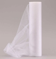 12" Iridescent Glitter Tulle (30cm x 23m)