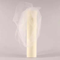 12" Ivory Tulle (30cm x 23m)