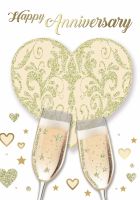 Happy Anniversary - Pack Of 12