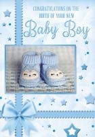 Baby Boy - Congratulations - Pack Of 12