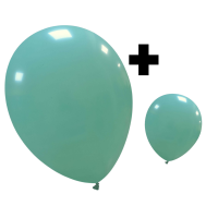 Aqua Standard Cattex 12" & 5" Latex Balloons 100Ct in both sizes