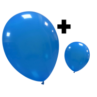 Light Blue Standard Cattex 12" & 5" Latex Balloons 100Ct in both sizes