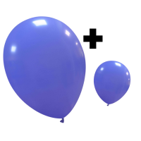 Periwinkle Standard Cattex 12" & 5" Latex Balloons 100Ct in both sizes