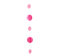 Pinks Circle Twirlz Balloon Tail