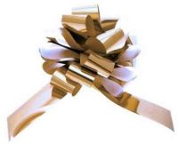 Metallic Gold Pull Bow 50mm - Pack of 20