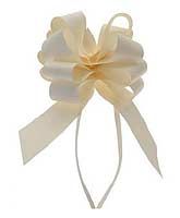 Eggshell Pull Bow 50mm - Pack of 20