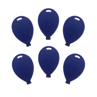 Navy Blue Balloon - Plastic Weight - 100 pcs. Bag