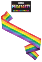 Pride Party - Deluxe Rainbow Sash 1ct