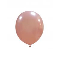 Rose Gold Metallic Cattex 5" Latex Balloons 100ct