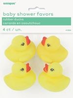 12PK BABY SHOWER RUBBER DUCKS 