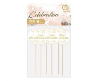 First Communion Picks 6ct