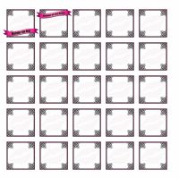 Hen Party Game - Kissing Sheet