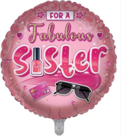 Special Sister 18" Foil Balloon