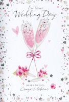 On Your Wedding Day - Best Wishes - Pack Of 12
