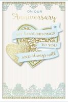 On Our Wedding Anniversary - With Love - Pack Of 12