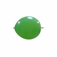 Green 6" Linking Cattex Latex Balloon 100Ct