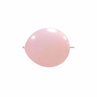 Light Pink 6" Linking Cattex Latex Balloon 100Ct