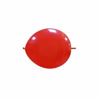 Dark Red 6" Linking Cattex Latex Balloon 100Ct