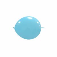 Sky Blue 6" Linking Cattex Latex Balloon 100Ct