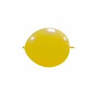 Dark Yellow 6" Linking Cattex Latex Balloon 100Ct