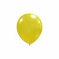 Yellow Metallic Cattex 5" Latex Balloons 100ct