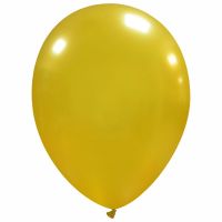 Gold Metallic Cattex 9" Latex Balloons 100ct