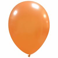 Orange Metallic Cattex 9" Latex Balloons 100ct