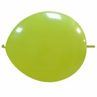 Lime 12" Linking Cattex Latex Balloon 50Ct