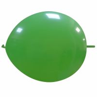 Green 12" Linking Cattex Latex Balloon 50Ct