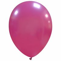 Fuchsia Metallic Cattex 11" Latex Balloons 100ct