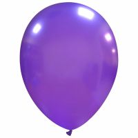 Purple Metallic Cattex 11" Latex Balloons 100ct