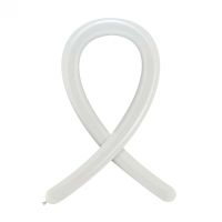 White Standard Cattex 260 Latex Balloons 100Ct