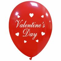 Valentines Day 12" Latex Balloons 25Ct