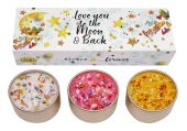 Three Lites: Just Because Candles - Love you to  the Moon & Back