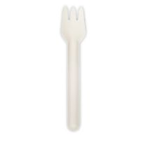 Sustainable Products White Sugarcane Forks 8ct