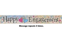 Happy Engagement Prismatic Banner